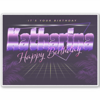 Katharina Nom Prénom Date de naissance de Sticker