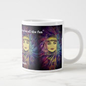 Katharine Hepburn - citaat van het Inspirerend fem Extra Grote Mok (Rechts)