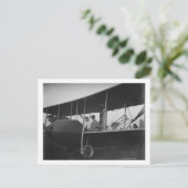 Katharine Wright with Orville in Model HS Briefkaart (Staand voorkant)