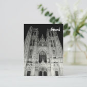 kathedraal briefkaart (Staand voorkant)