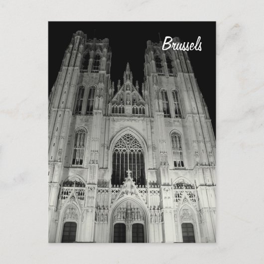 kathedraal briefkaart (Voorkant)