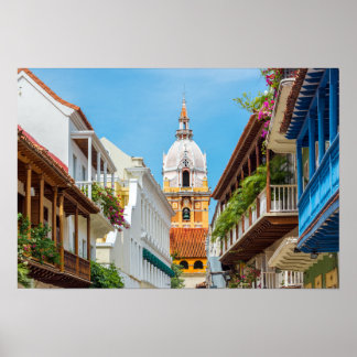 kathedraal en balkons poster