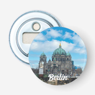 Kathedraal en tv-toren van Berlijn, Duitsland Button Flesopener