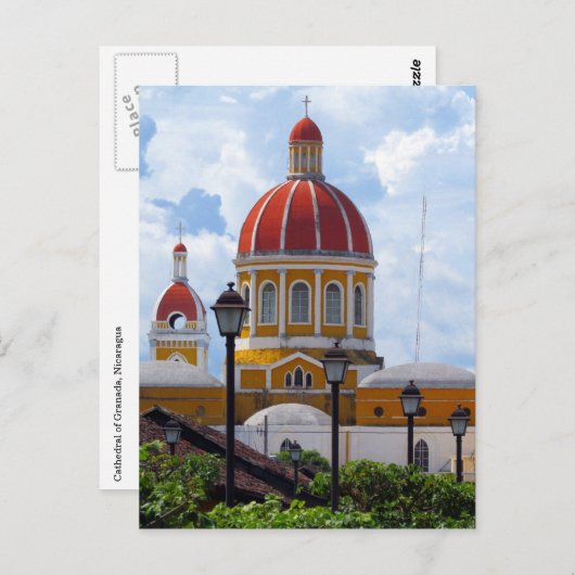 kathedraal granada helder briefkaart (Voorkant / Achterkant)