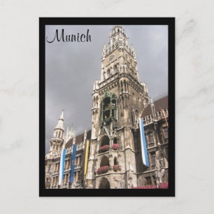 kathedraal münchen briefkaart