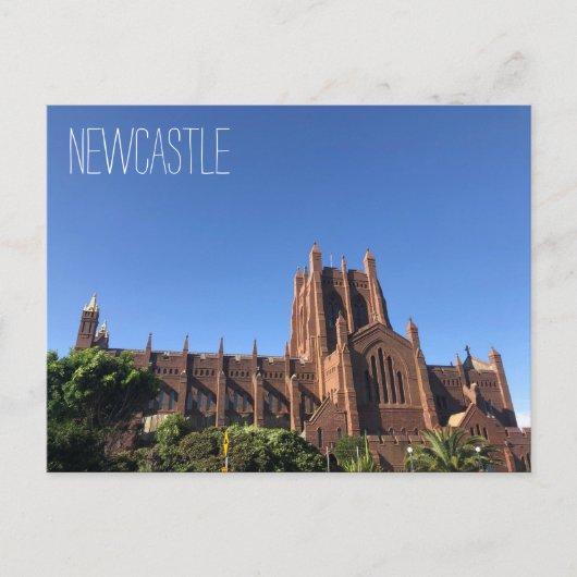 kathedraal newcastle briefkaart (Voorkant)