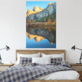 Kathedraal reflecties canvas afdruk (Insitu (Slaapkamer))