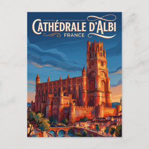Kathedraal van Albi Frankrijk Briefkaart