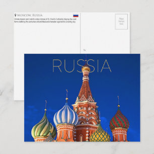 Kathedraal van Basilius de Heilige, Moskou, Ruslan Briefkaart