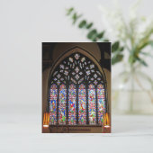 Kathedraal van de Kerk van West-Glas in lood Briefkaart (Staand voorkant)