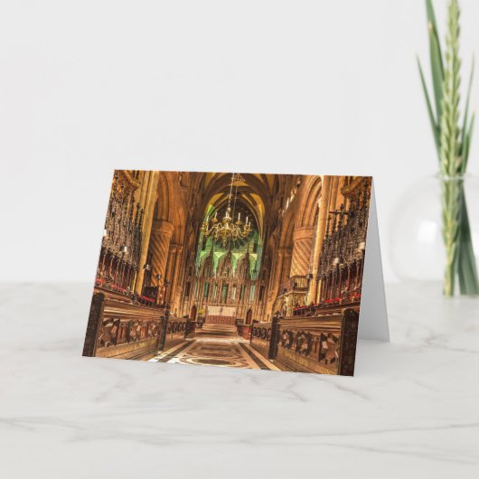 Kathedraal van Durham Kaart (Voorkant)