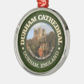 Kathedraal van Durham (rood) Metalen Ornament (Links)