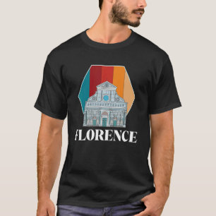 Kathedraal van Florence Toscane Koepel Italiaans T T-shirt