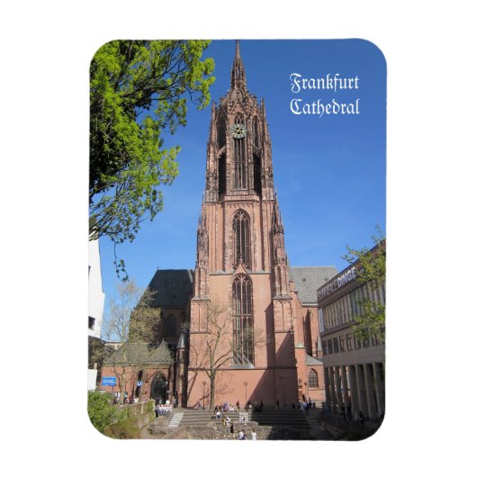 Kathedraal van Frankfurt Magneet (Verticaal)