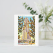  kathedraal van het leren in Pittsburgh, Penn. Briefkaart (Staand voorkant)