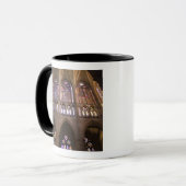 Kathedraal van Leon, interieur glas-in-loodramen Mok (Voorkant links)
