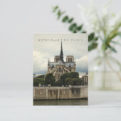 Kathedraal van Notre Dame de Paris Briefkaart (Staand voorkant)