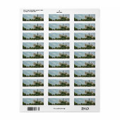 Kathedraal van Notre Dame in Parijs Etiket (Full Sheet)