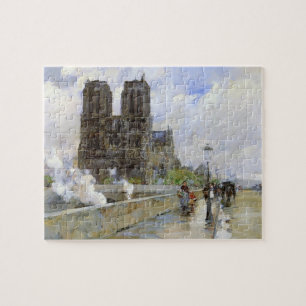 Kathedraal van Notre Dame (Parijs, Frankrijk) ( ku Legpuzzel