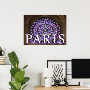Kathedraal van Notre-Dame Parijs, Frankrijk Poster