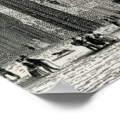 Kathedraal van Notre Dame, Parijs Poster (Hoek)