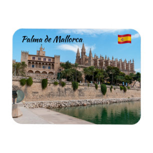 Kathedraal van Palma de Mallorca en Almudaina Magneet