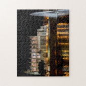 Kathedraal van Palma de Mallorca 's nachts - Spanj Legpuzzel (Verticaal)