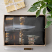 Kathedraal van Palma de Mallorca 's nachts - Spanj Tissuepapier (Geschenk)