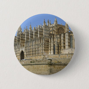 Kathedraal van Palma Ronde Button 5,7 Cm