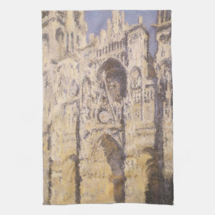 Kathedraal van Rouen, Harmonie in Blauw en Goud do Theedoek