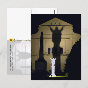 Kathedraal van Saint Louis, New Orleans, LA - Briefkaart