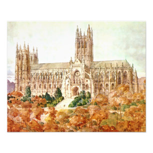 Kathedraal van Sint-Pieter en Sint-Paulus Foto Afdruk
