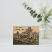 Kathedraal van St Germain, Peel, eiland Man Visitekaartje (Staand voorkant)