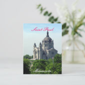 Kathedraal van St. Paul Briefkaart (Staand voorkant)