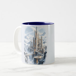 Kathedraal van Stilte Tweekleurige Koffiemok