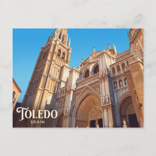 Kathedraal van Toledo Spanje Briefkaart