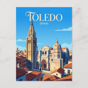 Kathedraal van Toledo Spanje Briefkaart