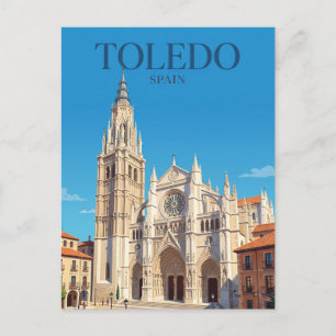 Kathedraal van Toledo Spanje Briefkaart
