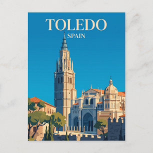 Kathedraal van Toledo Spanje Briefkaart