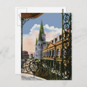 Kathedraal vanaf Balkon Briefkaart (Voorkant / Achterkant)