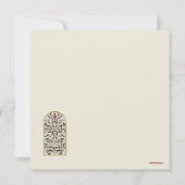 Kathedraal Venster Kaart (Achterkant)