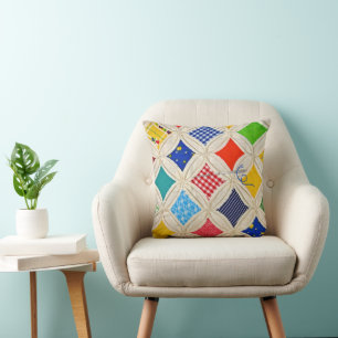Kathedraal Venster Quilt met naald Kussen
