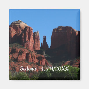 Kathedraalrots in Sedona Arizona Monument Magneet