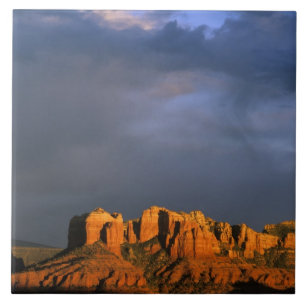 Kathedraalrotsen in Sedona Arizona Tegeltje