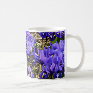 Katherine Hodgkin Irises Paarse Spring Floral Koffiemok