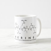 Katherine peptide nom mug (Devant droit)