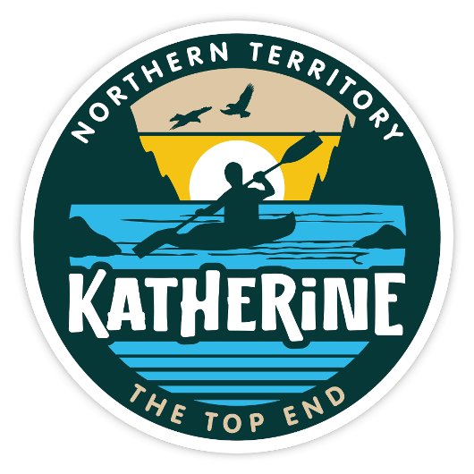 Katherine, Territoire du Nord Australie Sticker