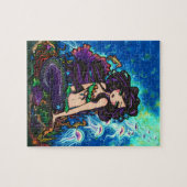 "Kathleen" Mermaid Jellyfish Puzzle Legpuzzel (Horizontaal)