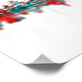 Kathmandu Nepal Skyline Poster (Hoek)