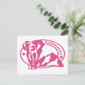 Kathmandu Stamp Briefkaart (Staand voorkant)